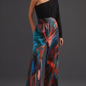 Anthropologie x HUTCH Geo Wide-Leg Pants - Size Medium